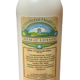 MSM+C Lotion