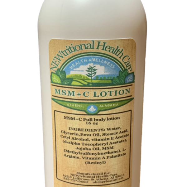 MSM+C Lotion