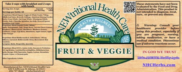 FRUIT & VEGGIE